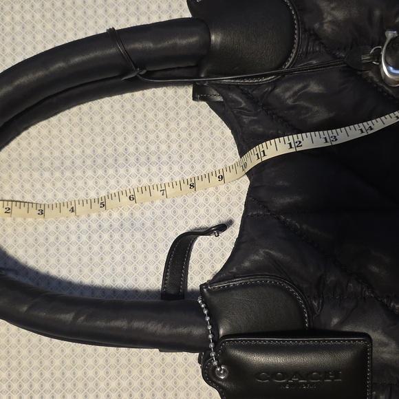 COACH Black Quilted Bag - Picture 11 of 13